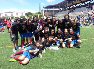 Temp. 2013-2014. Féminas campeón madrid sur cup